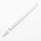 Stylus Pen Silica Gel Shockproof Protective Case for Apple Pencil 2 (White) - 1