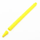 Stylus Pen Silica Gel Shockproof Protective Case for Apple Pencil 2 (Yellow) - 1