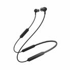 KONKA KY60 Neck-mounted Magnetic Sports Bluetooth Earphone, Support Automatic Connection(Black) - 1