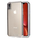 For iPhone XR Ultra-thin Electroplating TPU Protective Case(Silver) - 1