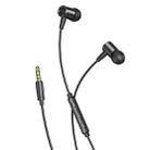 awei L2  3.5mm Plug In-Ear Wired Stereo Earphone with Mic(Black) - 3