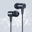 awei L2  3.5mm Plug In-Ear Wired Stereo Earphone with Mic(Black) - 7