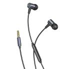 awei L2  3.5mm Plug In-Ear Wired Stereo Earphone with Mic(Grey) - 3