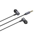 awei L2  3.5mm Plug In-Ear Wired Stereo Earphone with Mic(Grey) - 4