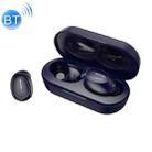 awei T6 TWS Bluetooth V5.0 Ture Wireless Sports Headset with Charging Case(Blue) - 1