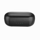 awei T16 TWS Bluetooth V5.0 Ture Wireless Sports Headset with Charging Case(Black) - 3