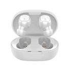 A6S IPX4 Waterproof Bluetooth 5.0 Wireless Bluetooth Earphone with Charging Box, Support for HD Calls & Siri & IOS Power Display (White) - 1