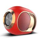 X6 TWS Outdoor Waterproof Bass Wireless Bluetooth Speaker, Support Hands-free / USB / AUX / TF Card (Red) - 1