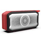 X3 5W Outdoor IPX7 Waterproof Wireless Bluetooth Speaker, Support Hands-free / USB / AUX / TF Card (Red) - 1