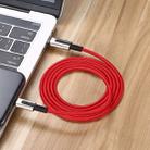 JOYROOM S-M409 Knight Series PD Fast Charging Cable 8 Pin to USB-C / Type-C Data Cable, Length: 1.2m (Red) - 1