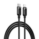 JOYROOM S-M412 PD Fast Charging 8 Pin to USB-C / Type-C Data Cable for iPhone, iPad, Length: 1m(Black) - 1