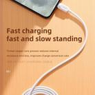 JOYROOM S-M412 PD Fast Charging 8 Pin to USB-C / Type-C Data Cable for iPhone, iPad, Length: 1m(White) - 4
