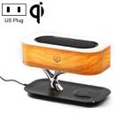 Tree Light Bluetooth Speaker Desk Lamp Phone Wireless Charger, US Plug - 1