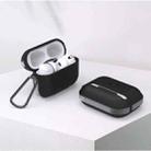 WIWU Defense Armor For AirPods Pro Aluminum Frame Earphone Protective Case (Black) - 1