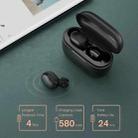Original Xiaomi Youpin Haylou GT5 TWS Noise Cancelling Touch Bluetooth Earphone with Charging Box, Supports Wireless Charging & Smart Wearing Detection & Call & Voice Assistant(Black) - 2