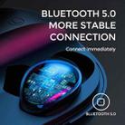 JOYROOM JR-TL2 Bluetooth 5.0 Bilateral TWS Wireless Earphone with Digital Display (Black) - 4
