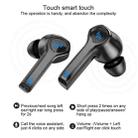 M01 Touch-control Gaming Bluetooth Earphone with Cool Breathing Light & Charging Box & LED Battery Display, Support Game / Music Dual Mode & Master-slave Switching & HD Call (Black) - 3