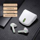 M01 Touch-control Gaming Bluetooth Earphone with Cool Breathing Light & Charging Box & LED Battery Display, Support Game / Music Dual Mode & Master-slave Switching & HD Call (White) - 2