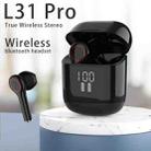 L31 pro Bluetooth 5.0 TWS Digital Display Touch Wireless Bluetooth Earphone (Black) - 2