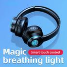 JOYROOM JR-H16 Bluetooth 5.0 Fashion Design Bluetooth Headphone with Breathing Lamp(Black) - 4