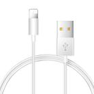 JOYROOM JR-S113 Ben Series 2A 8 Pin Quick Charging Cable, Upgrade Version, Length : 25cm (White) - 1