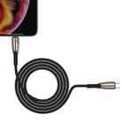 JOYROOM S-M417 Roma Series PD Fast Charging Cable 8 Pin to USB-C / Type-C Weave Data Cable, Length: 1.2m (Black) - 1