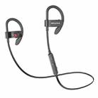 awei WT50 IPX4 Waterproof Ear-mounted Wireless Bluetooth Earphone with Microphone(Black) - 2