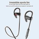 awei WT50 IPX4 Waterproof Ear-mounted Wireless Bluetooth Earphone with Microphone(Black) - 3