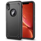 Shockproof Rugged Armor Protective Case for  iPhone XR(Black) - 1
