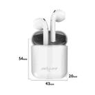 ZEALOT H20 TWS Bluetooth 5.0 Touch Wireless Bluetooth Earphone with Magnetic Charging Box, Support Stereo Call & Display Power in Real Time(White) - 2