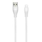 WK WDC-097 1m 2.4A Output Speed Pro Series USB to 8 Pin Data Sync Charging Cable (White) - 1