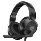 ONIKUMA K19 Single Plug Light Adjustable Gaming Headphone with Microphone(Black) - 1