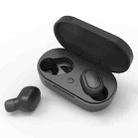 TWS-M1 TWS Bluetooth Earphone with Magnetic Charging Box, Support Memory Connection & Call & Battery Display Function(Black) - 1