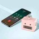 3life-307 3W 5V Mini Robot Retro Wireless Bluetooth Speaker (Pink) - 1
