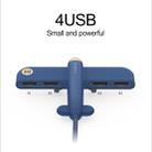3life-308 5V 0.5A 4 USB Interfaces Air Force One Extender HUB Data Hub (White) - 8