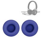 2 PCS For Beats EP Wired Headset Ear-cap Sponge Earmuffs(Blue) - 1