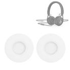 2 PCS For Beats EP Wired Headset Ear-cap Sponge Earmuffs(White) - 1