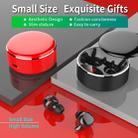 HAMTOD X30 IPX5 Waterproof Touch Wireless Bluetooth Earphone with Magnetic Charging Box & Smart Digital Display, Support Wireless / Wired Charging & Call(Red) - 14
