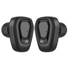 A7 TWS Bluetooth 5.0 Twin Wireless Bluetooth Earphone with Charging Box, Support Call(Black) - 3