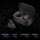 A7 TWS Bluetooth 5.0 Twin Wireless Bluetooth Earphone with Charging Box, Support Call(Black) - 9