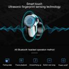 A6 TWS Bluetooth 5.0 Touch Wireless Bluetooth Earphone with Charging Box & LED Smart Digital Display, Support Voice Assistant & Memory Connection & HD Call(Blue) - 3