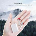 D012 TWS Bluetooth 5.0 Wireless Bluetooth Earphone with Charging Box, Support Voice Prompt & Power Display & HD Call(Red) - 12