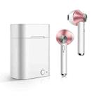 D012 TWS Bluetooth 5.0 Wireless Bluetooth Earphone with Charging Box, Support Voice Prompt & Power Display & HD Call(Rose Gold) - 2