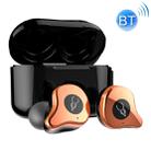 Sabbat E12 Portable In-ear Bluetooth V5.0 Earphone with Wireless Charging Box, Wireless Charging Model, For iPhone, Galaxy, Huawei, Xiaomi, HTC and Other Smartphones(Gold) - 1