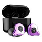 Sabbat E12 Portable In-ear Bluetooth V5.0 Earphone with Wireless Charging Box, Wireless Charging Model, For iPhone, Galaxy, Huawei, Xiaomi, HTC and Other Smartphones(Purple) - 1