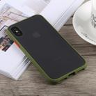 TOTUDESIGN Gingle Series Shockproof TPU+PC Case for iPhone X / XS (Green) - 1