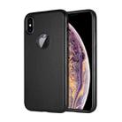 SULADA Classic Series Magnetic Suction TPU Case for iPhone XS / X (Black) - 1