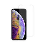 For iPhone XS / X mocolo 0.33mm 9H 2.5D Tempered Glass Film(Transparent) - 1