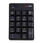 MC Saite SK-51AG 2 in 1 2.4G USB Numeric Wireless Keyboard  & Mini Calculator for Laptop Desktop PC(Black) - 1