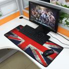Extended Large UK Flag Pattern Gaming and Office Keyboard Mouse Pad, Size: 70cm x 30cm - 1